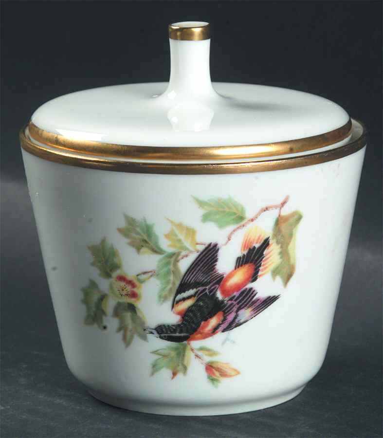 Audubon Bird Sugar Bowl & Lid by Hutschenreuther-1