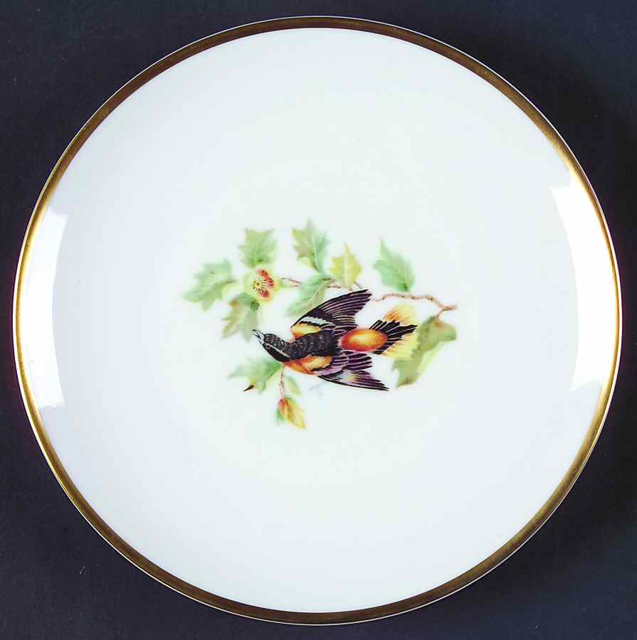 Audubon Bird Bread & Butter Plate by Hutschenreuther-1