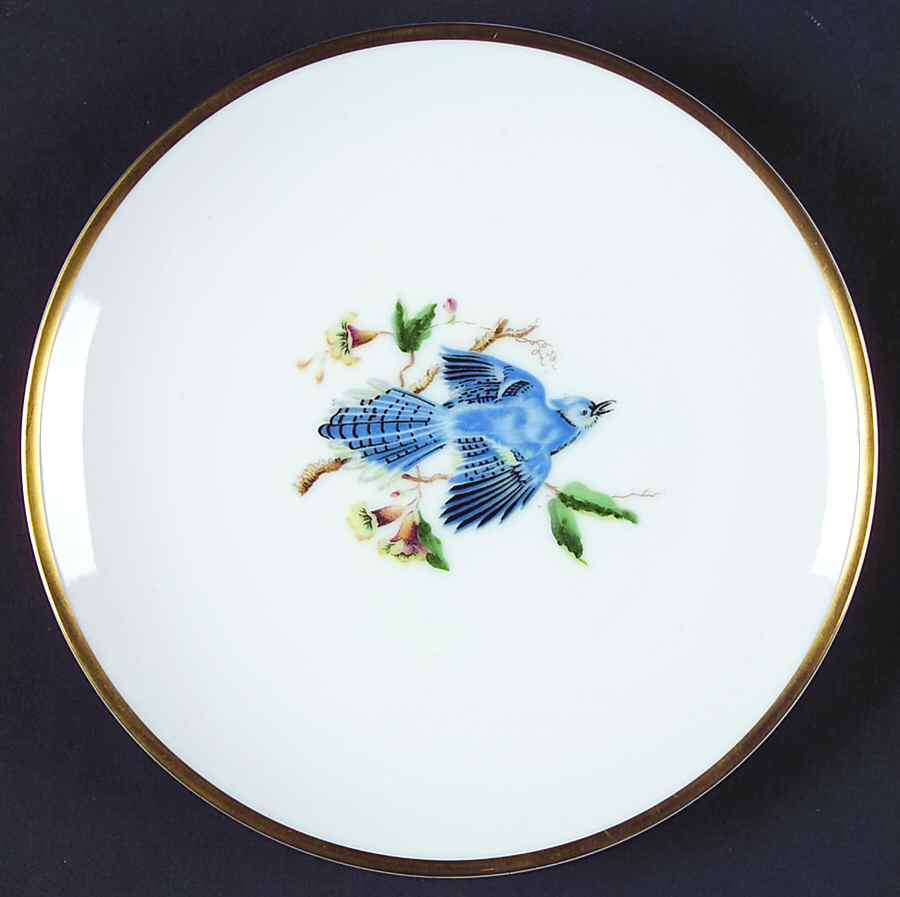 Audubon Bird Bread & Butter Plate by Hutschenreuther-1