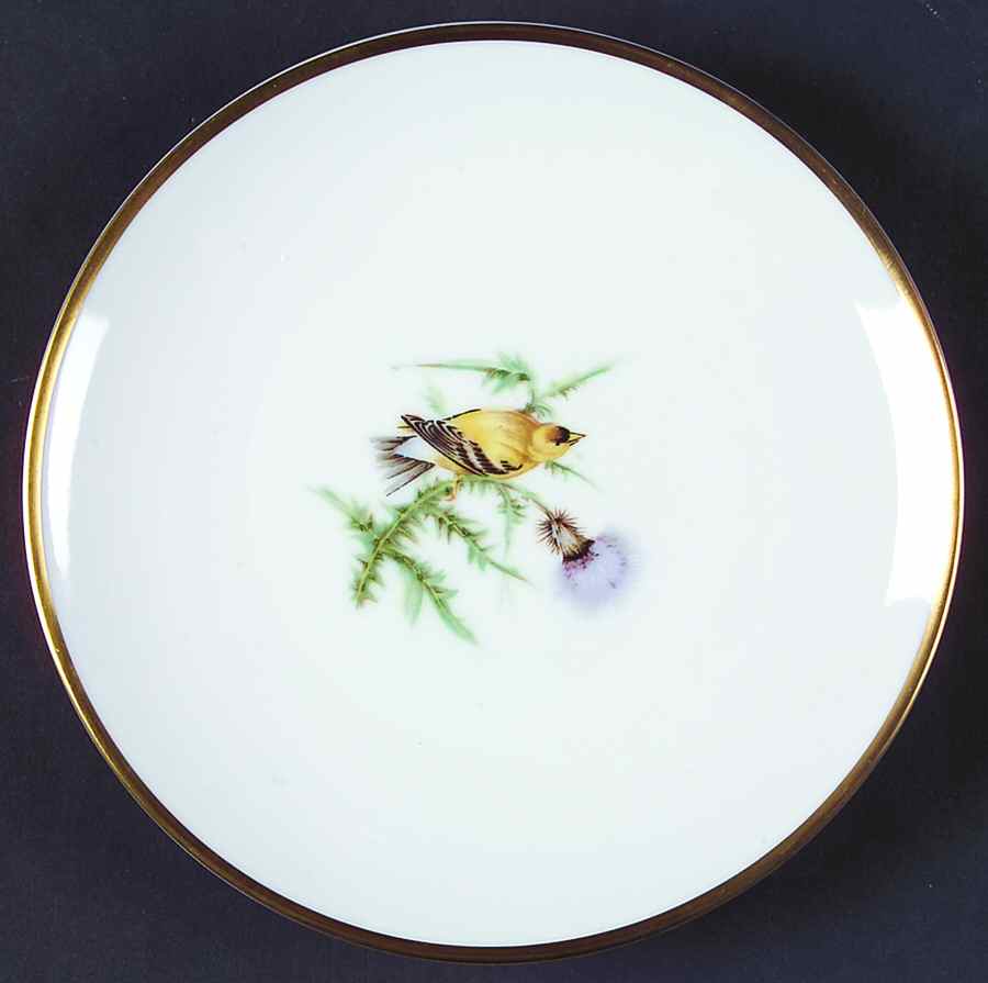 Audubon Bird Bread & Butter Plate by Hutschenreuther-1