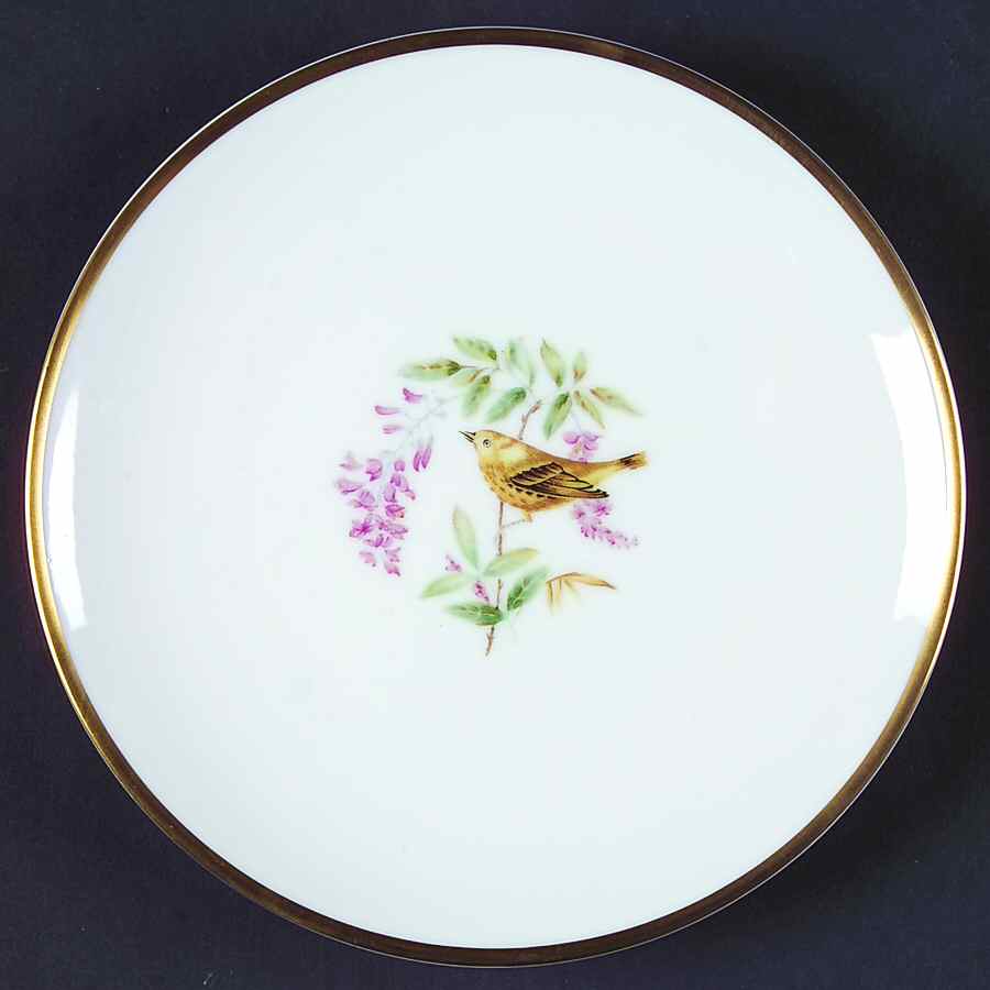 Audubon Bird Bread & Butter Plate by Hutschenreuther-1