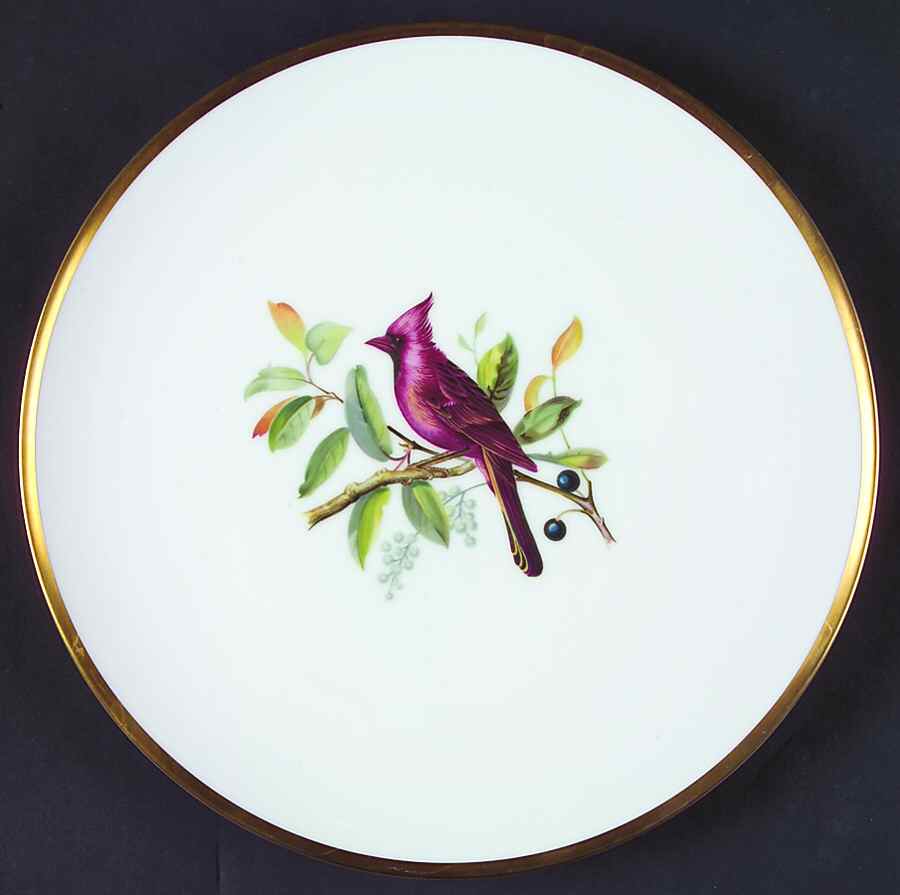 Audubon Bird Dinner Plate by Hutschenreuther-1