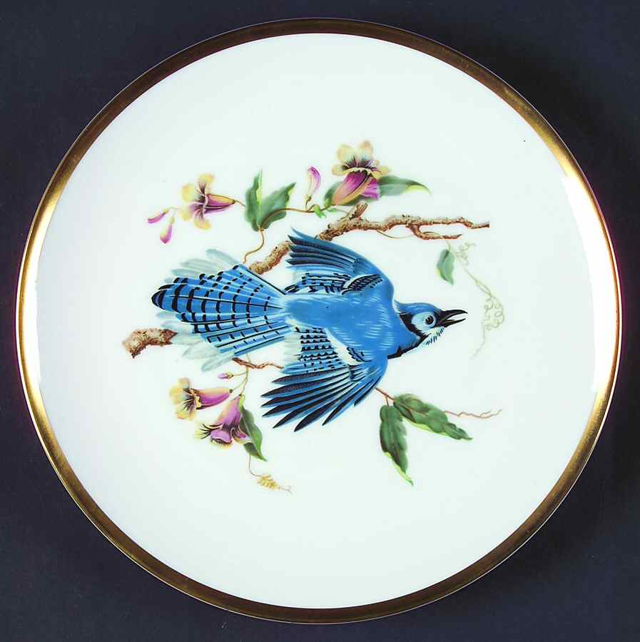 Audubon Bird Salad Plate by Hutschenreuther-1