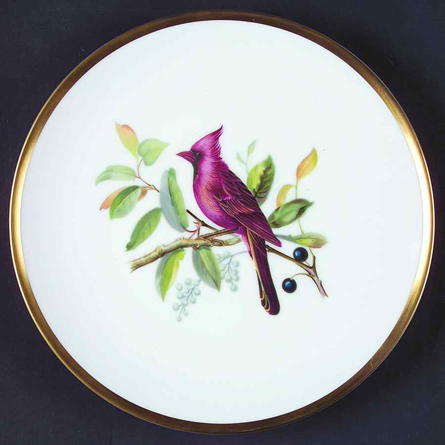 Audubon Bird Salad Plate by Hutschenreuther-1