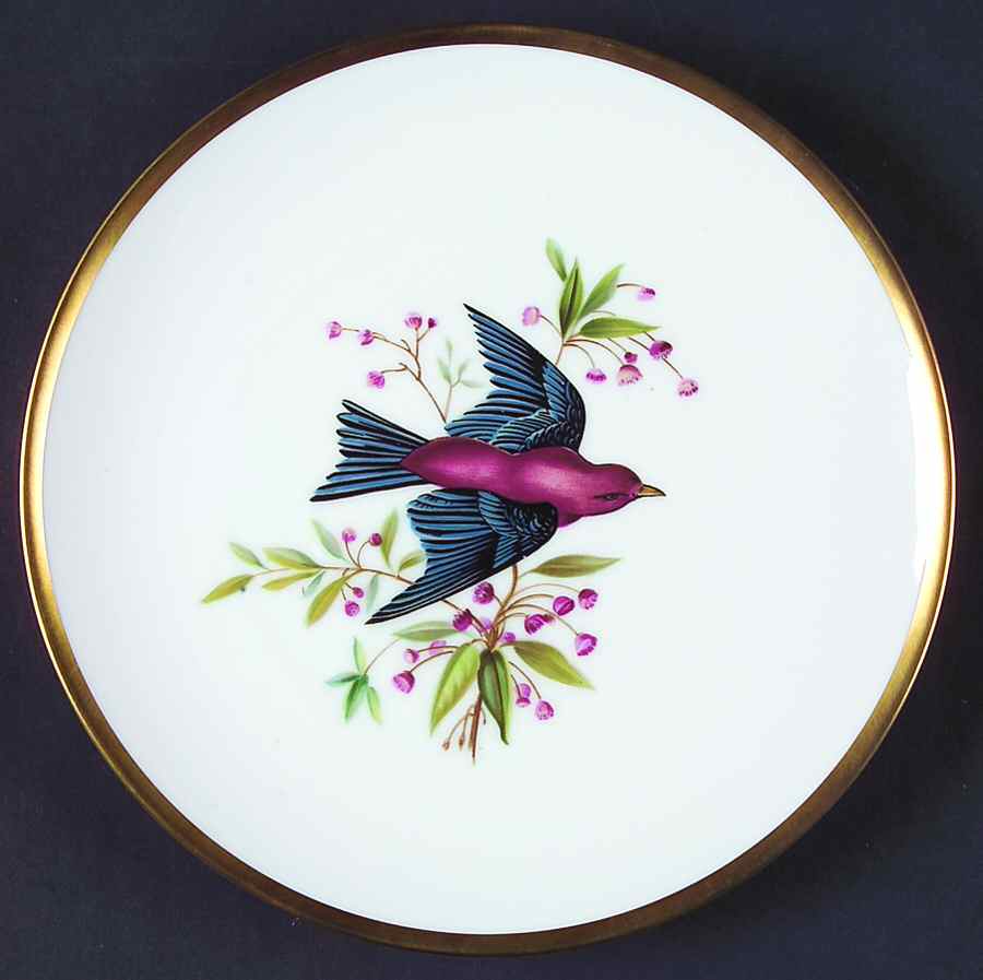 Audubon Bird Salad Plate by Hutschenreuther-1