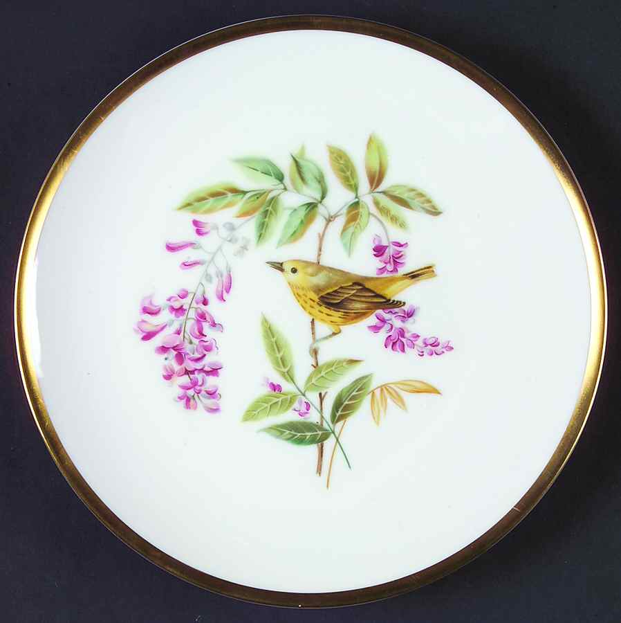 Audubon Bird Salad Plate by Hutschenreuther-1