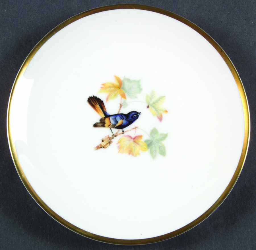 Audubon Bird Bread & Butter Plate by Hutschenreuther-1