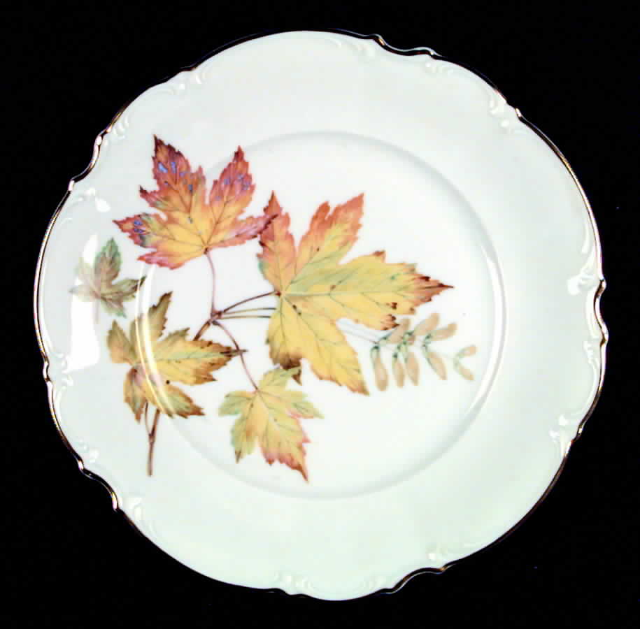 The Autumn Leaves Dinner Plate by Hutschenreuther-1