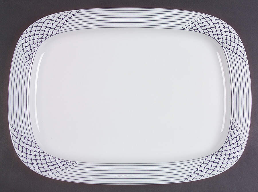 Azur 15" Rectangular Serving Platter by Hutschenreuther-1