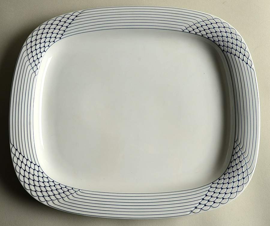 Azur 13" Rectangular Serving Platter by Hutschenreuther-1