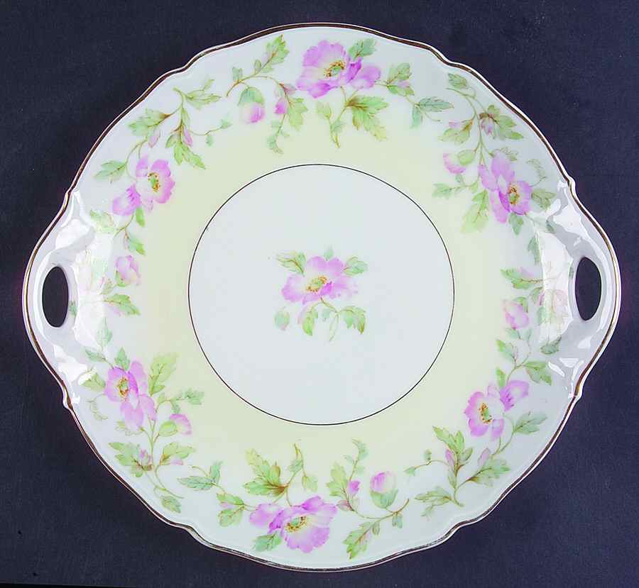 The Bangor Handled Cake Plate by Hutschenreuther-1