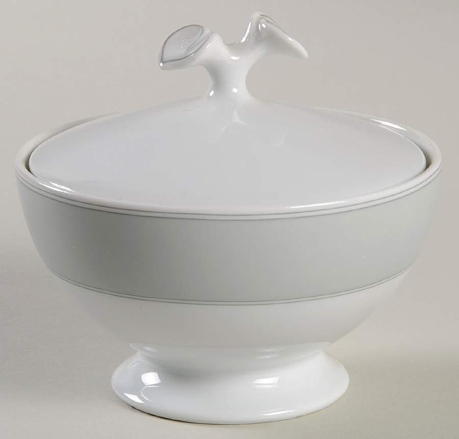 Bastille Sugar Bowl & Lid by Hutschenreuther-1