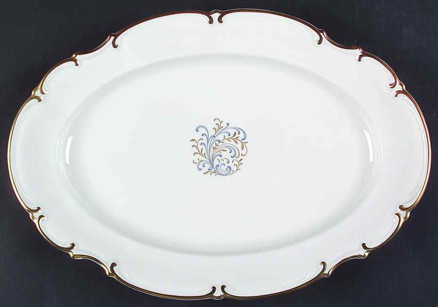 The Beautiful 15" Oval Serving Platter by Hutschenreuther-1