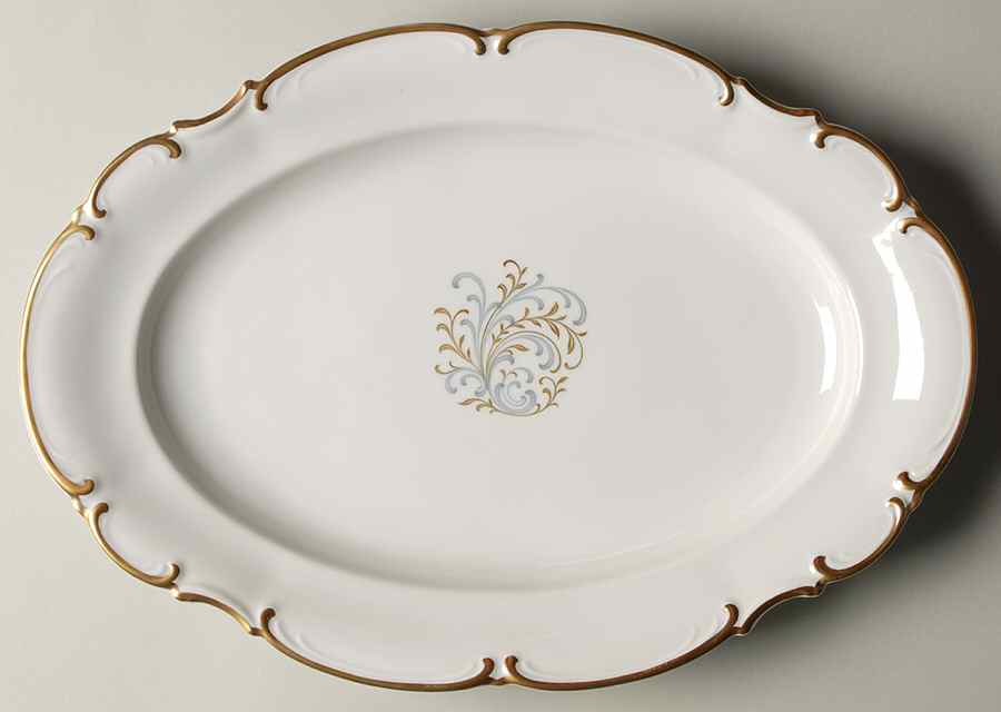 The Beautiful 12" Oval Serving Platter by Hutschenreuther-1