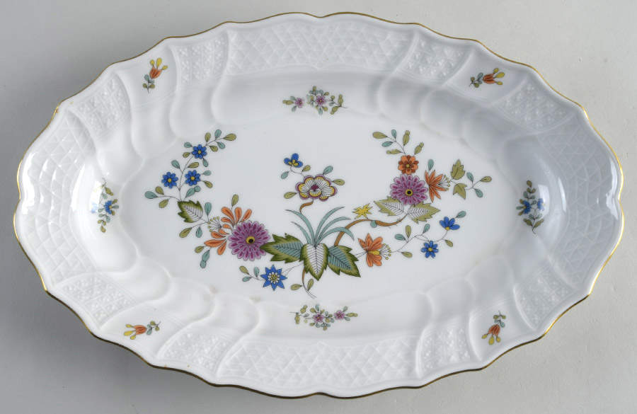 Bellevue 13" Oval Serving Platter by Hutschenreuther-1