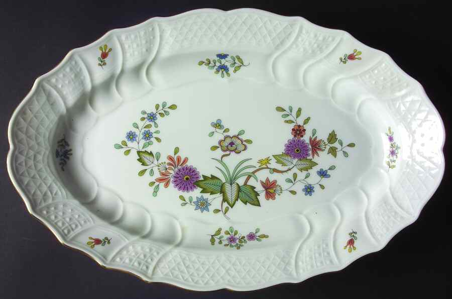 Bellevue 15" Oval Serving Platter by Hutschenreuther-1