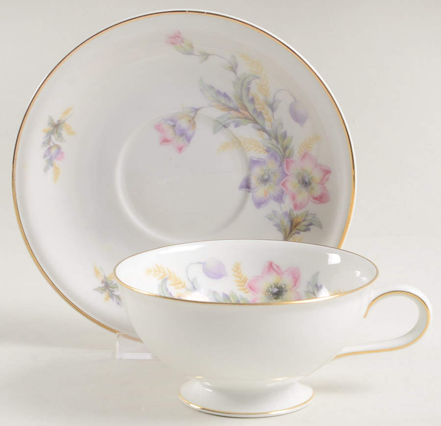 Belmont, The Footed Cup & Saucer Set by Hutschenreuther-1
