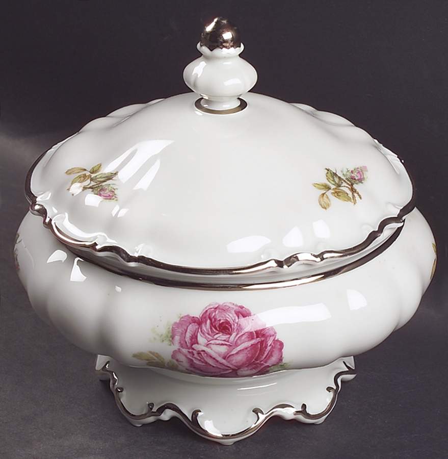 The Belrose Candy Box & Lid by Hutschenreuther-1