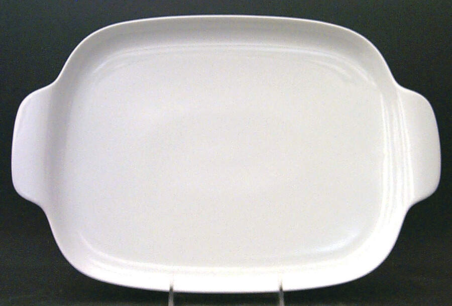 Bianca (Tavola Line) 15" Oval Serving Platter by Hutschenreuther-1