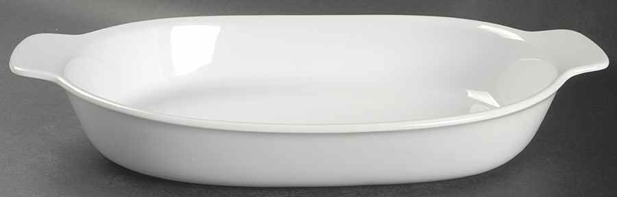 Bianca (Tavola Line) 14" Oval Baker by Hutschenreuther-1