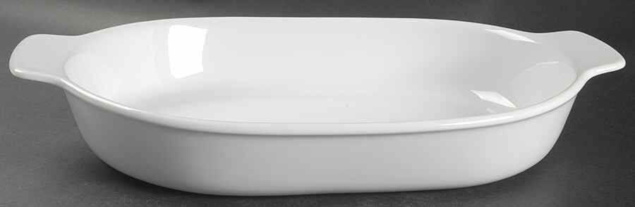 Bianca (Tavola Line) 16" Oval Baker by Hutschenreuther-1