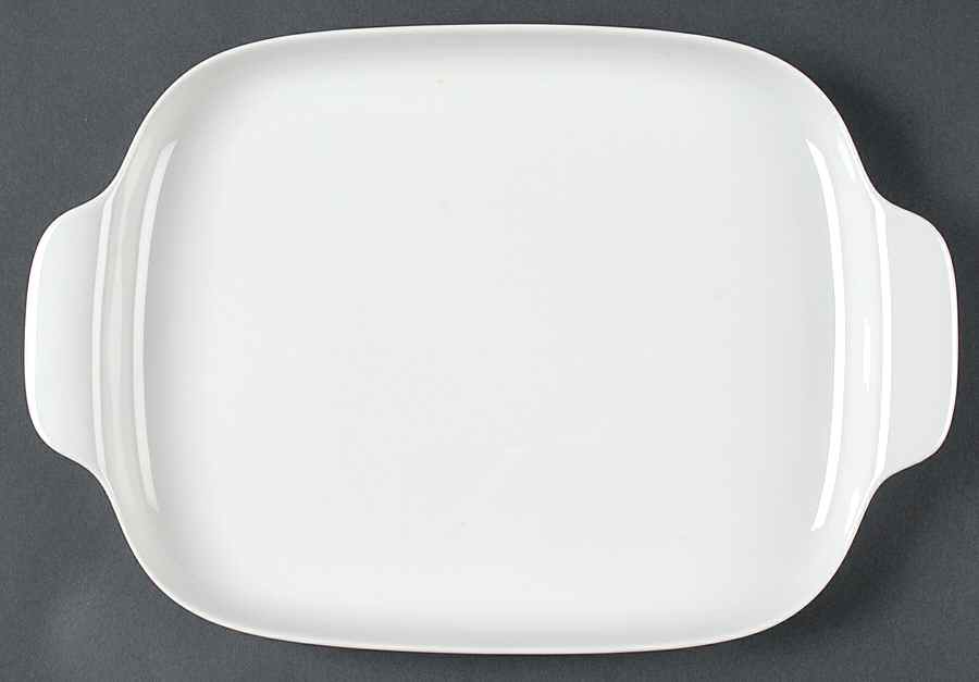 Bianca (Tavola Line) 13" Oval Serving Platter by Hutschenreuther-1