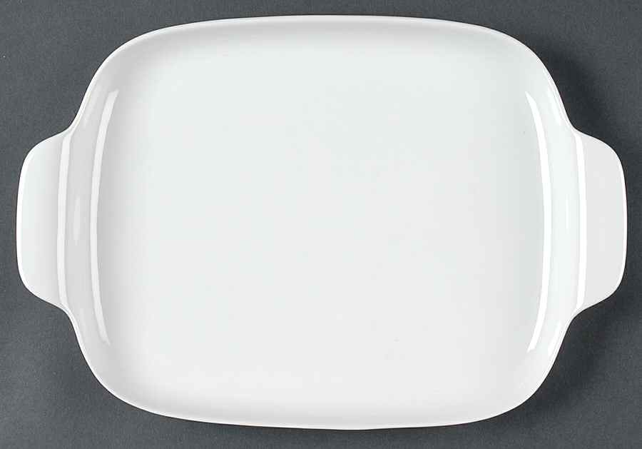 Bianca (Tavola Line) 11" Oval Serving Platter by Hutschenreuther-1