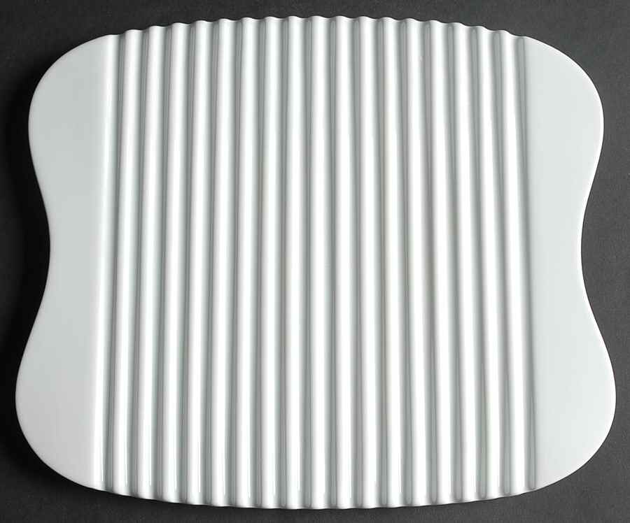 Bianca (Tavola Line) Asparagus Insert (Use with 13" Oval ServingPlatter by Hutschenreuther-1