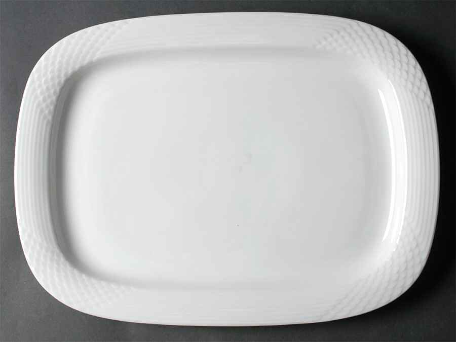 Bianca (Scala, Glossy) 15" Rectangular Serving Platter by Hutschenreuther-1