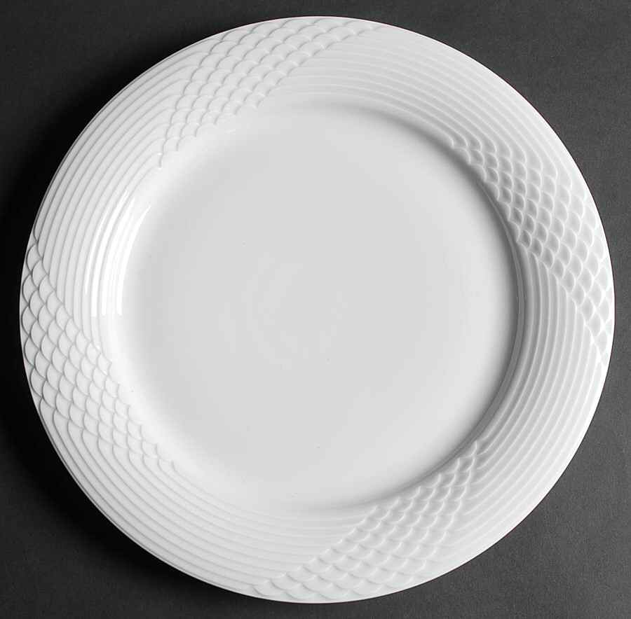 Bianca (Scala, Glossy) 12" Chop Plate (Round Platter) by Hutschenreuther-1