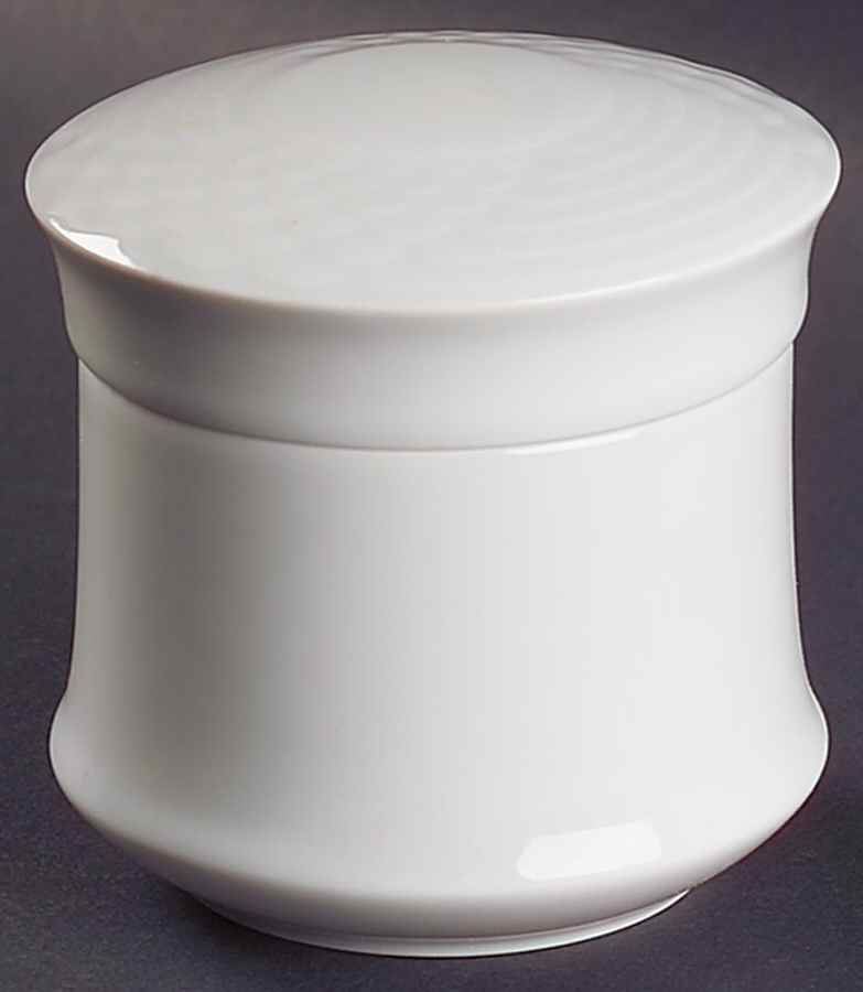 Bianca (Scala, Glossy) Sugar Bowl & Lid by Hutschenreuther-1