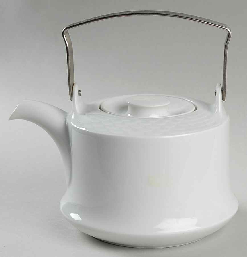 Bianca (Scala, Glossy) Teapot & Lid by Hutschenreuther-1