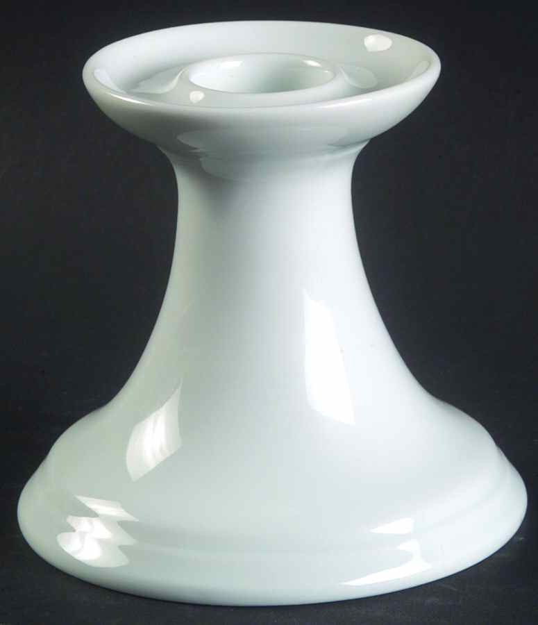 Bianca (Galleria Shape) 3" Candlestick by Hutschenreuther-1