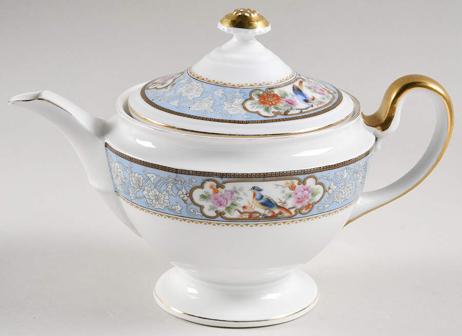Bird of Paradise Mini Teapot & Lid by Hutschenreuther-1