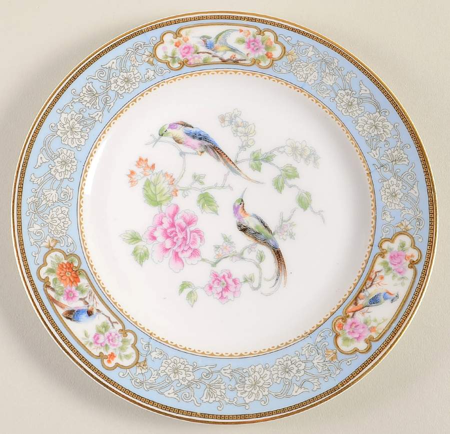 Bird of Paradise Dessert/Pie Plate by Hutschenreuther-1