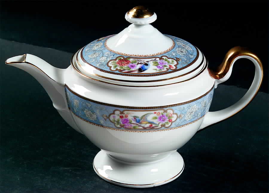 Bird of Paradise Teapot & Lid by Hutschenreuther-1