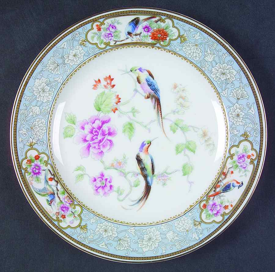 Bird of Paradise Luncheon Plate by Hutschenreuther-1