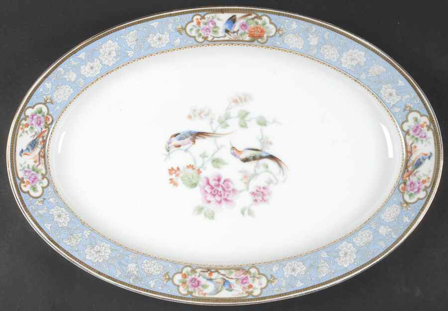 Bird of Paradise 16" Oval Serving Platter by Hutschenreuther-1