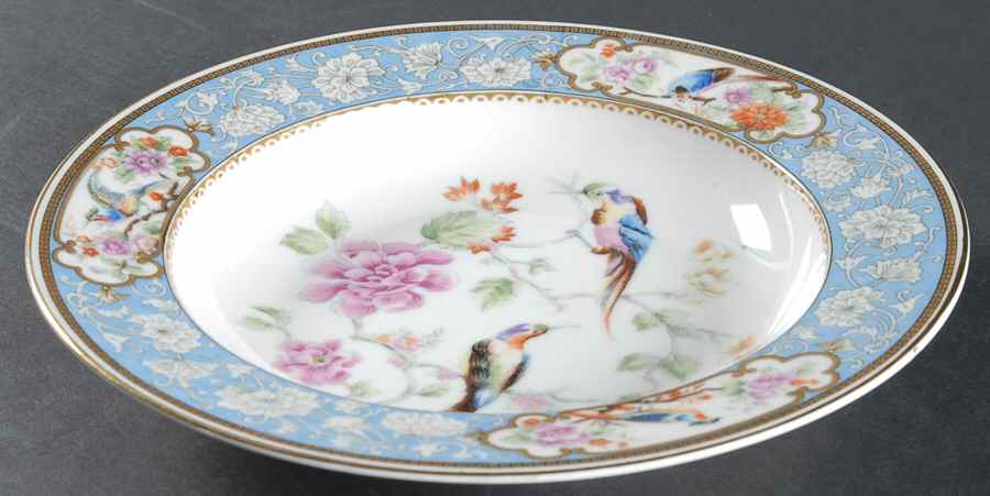Bird of Paradise Rim Soup Bowl by Hutschenreuther-1