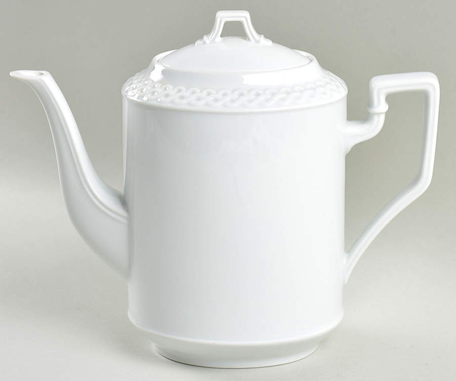 Blanche (Comtesse) Coffee Pot & Lid by Hutschenreuther-1