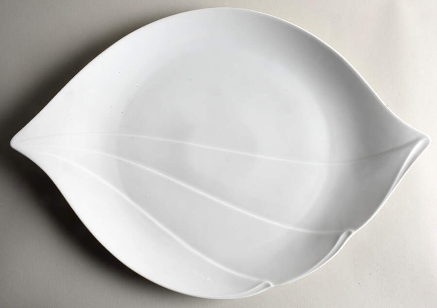 Blanche (Maxim's Line) 18" Oval Serving Platter by Hutschenreuther-1