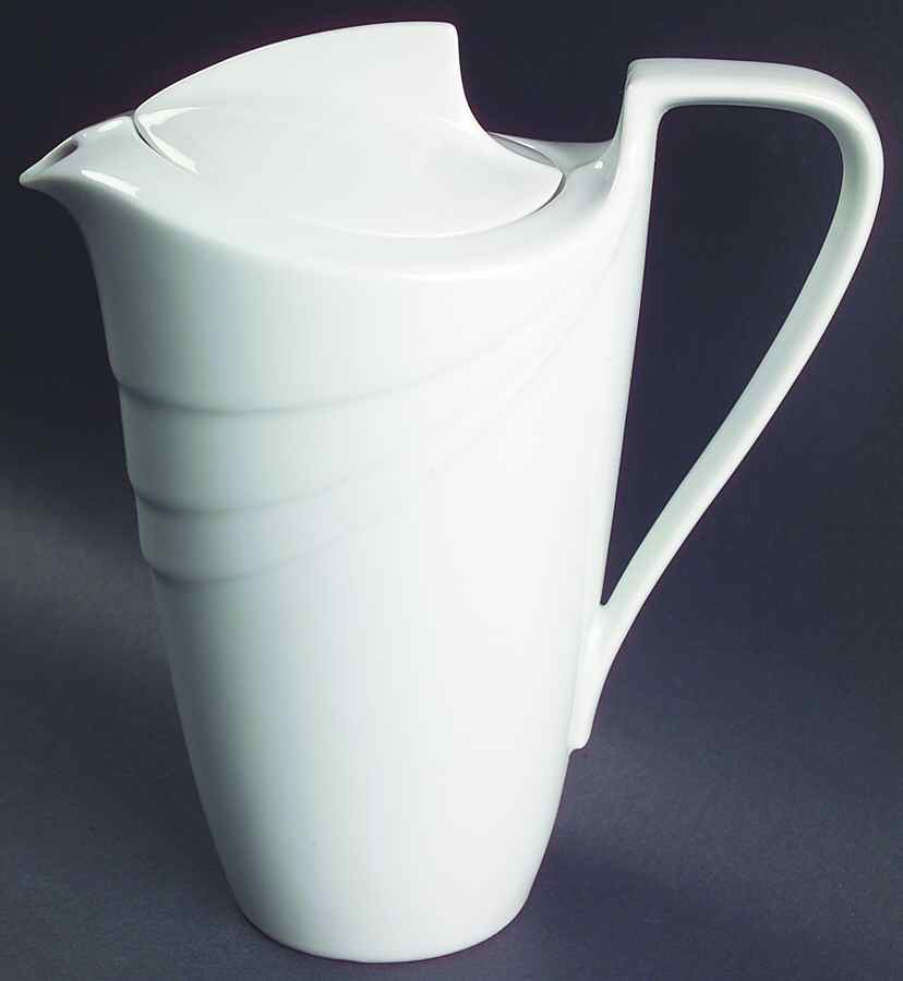 Blanche (Maxim's Line) Coffee Pot & Lid by Hutschenreuther-1