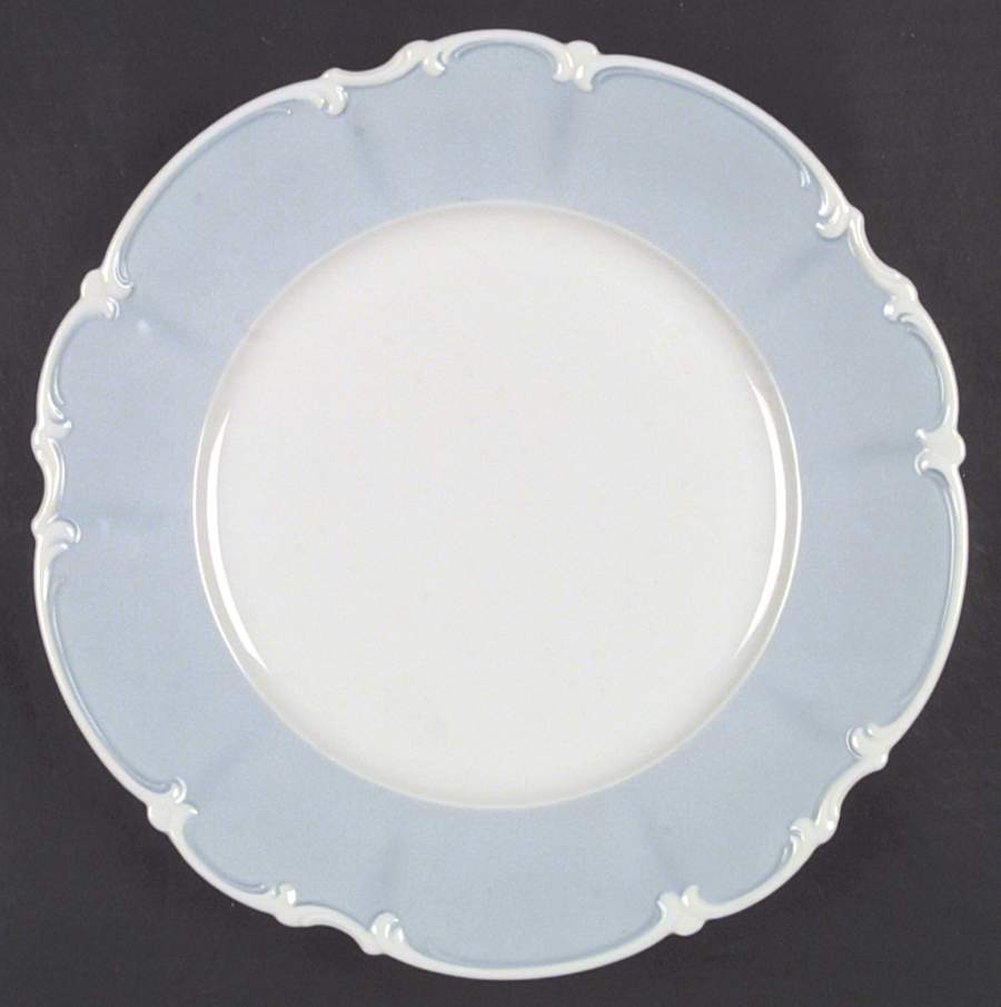 Blue Baroque Dinner Plate by Hutschenreuther-1