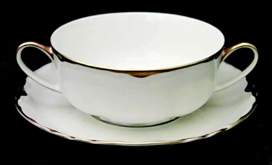 The Blenheim Flat Cream Soup Bowl & Saucer Set by Hutschenreuther-1