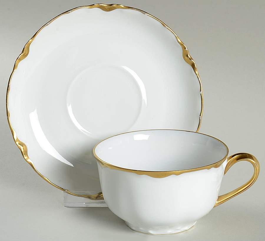 The Blenheim Flat Cup & Saucer Set by Hutschenreuther-1