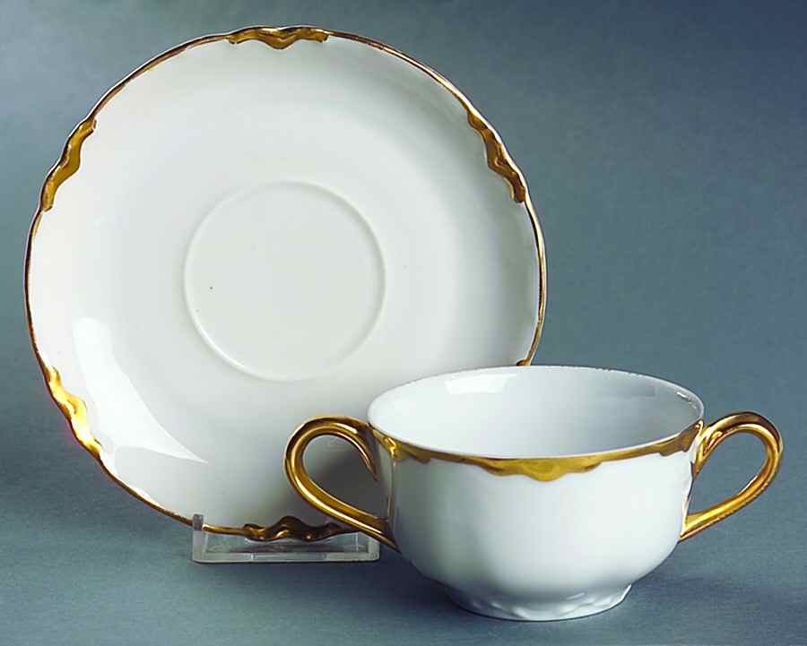 The Blenheim Flat Bouillon Cup & Saucer by Hutschenreuther-1