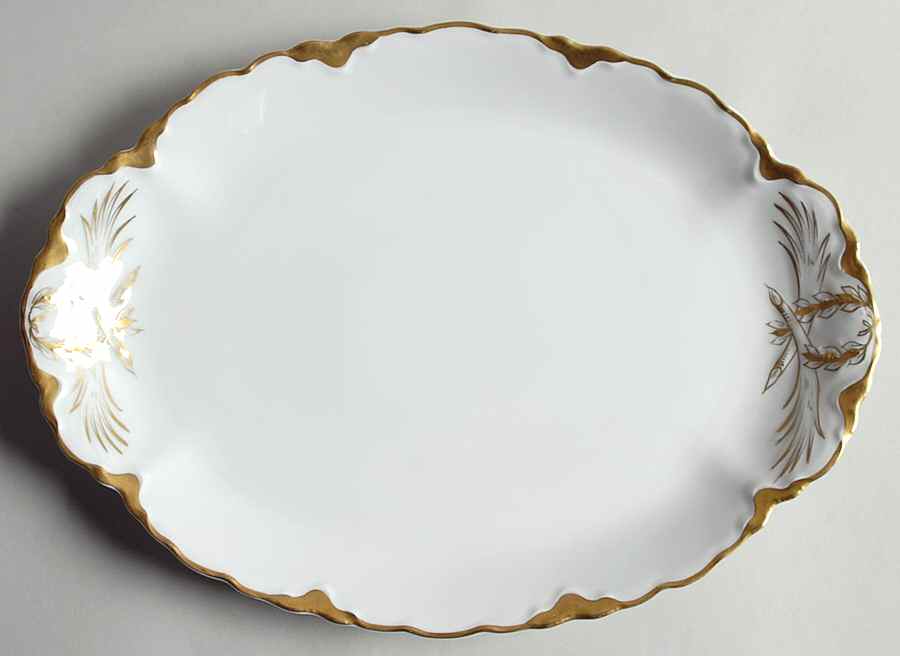 The Blenheim 13" Oval Serving Platter by Hutschenreuther-1