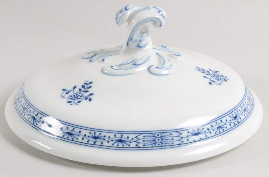Blue Onion Lid for Saucepan by Hutschenreuther-1