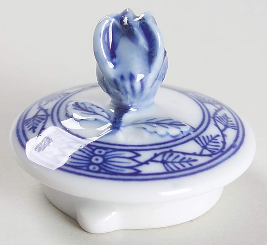 Blue Onion Lid for Mini Teapot by Hutschenreuther-1