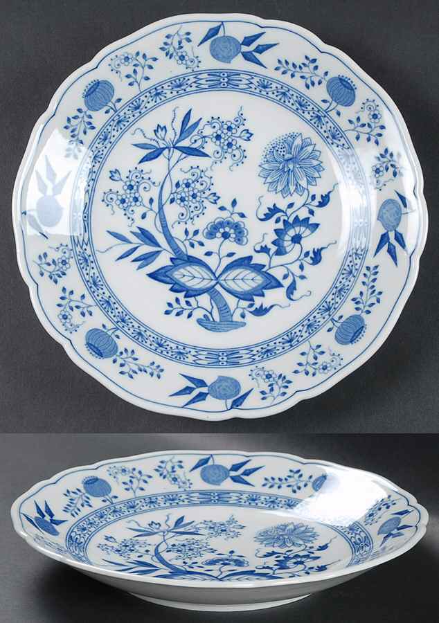 Blue Onion Large Coupe Soup Bowl by Hutschenreuther-1